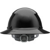 Dax Hard Hats Hard Hat Fiber Resin Full Brim (Black) HDF-15KG